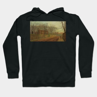 The Rookery by John Atkinson Grimshaw Hoodie